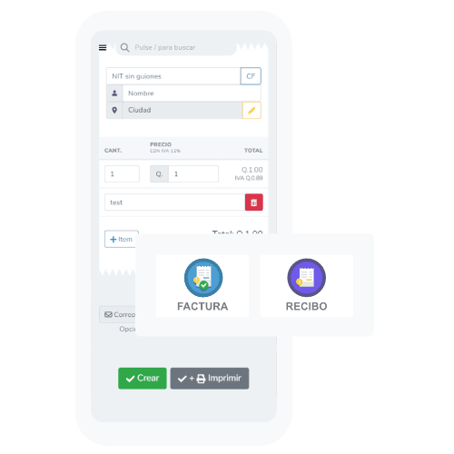 Factura desde cualquier dispositivo